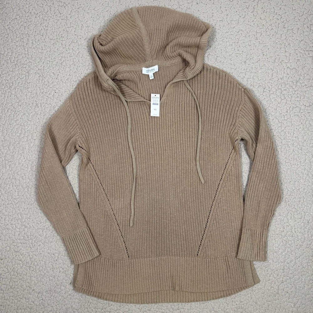 Haven Well Within Linen Cotton Hoodie Sweater